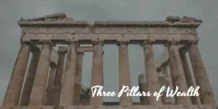 Ancient roman pillars of wealth